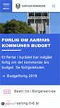 Mobile Screenshot of aarhus.dk